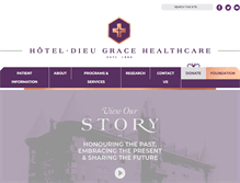 Tablet Screenshot of hdgh.org